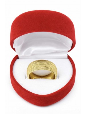 14 Ayar Desenli Altın Alyans - AS0003