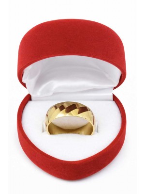 14 Ayar Burgu Desenli Altın Alyans - AS0004