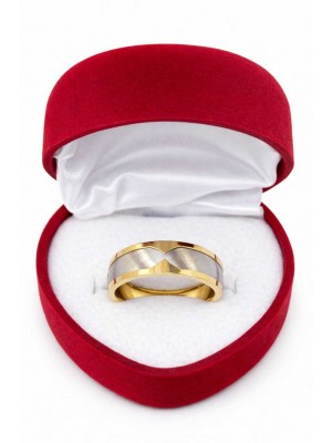 14 Ayar Sade Altın Alyans - AS0017