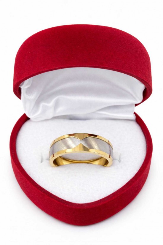 14 Ayar Sade Altın Alyans - AS0017