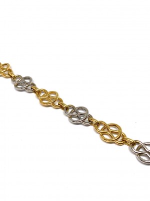 İtalyan Zincir Model Altın Bileklik - KB0195