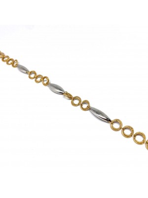 Halkalı Model Altın Bileklik - KB0227