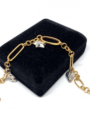 Halka Zincir Model Altın Bileklik - KB0236