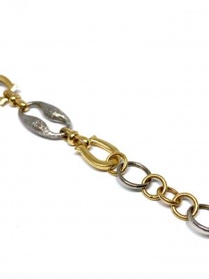 Nal Figürü Halka Model Altın Bileklik - KB0242