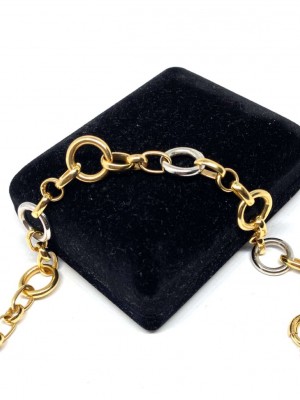 Halkalı Model Altın Bileklik - KB0243