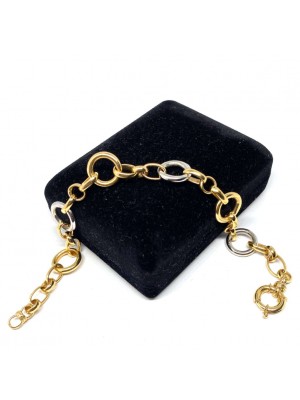 Halkalı Model Altın Bileklik - KB0243