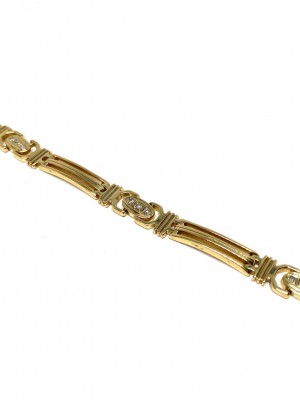 Dorika Pandora Tiffany Model Altın Bileklik - KB0262