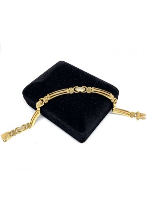 Dorika Pandora Tiffany Model Altın Bileklik - KB0262