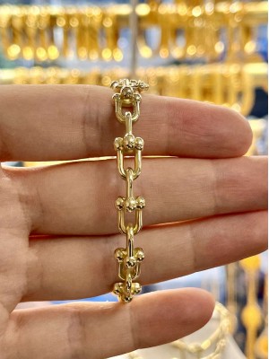 14 Ayar Dorika Ataç Model Altın Bileklik - KB0338
