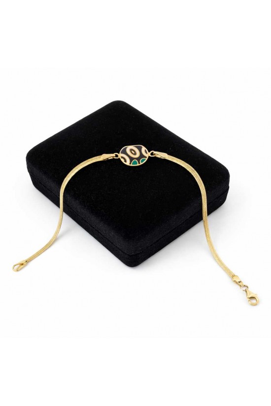 14 Ayar Altın Renkli Bileklik - KB0375