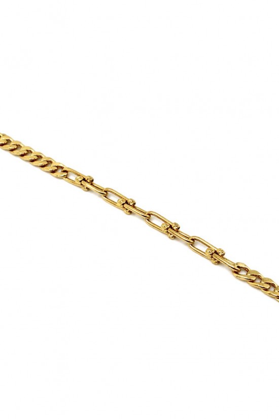 14 Ayar Altın Gurmet Tiffany Ataç Bileklik - KB0391