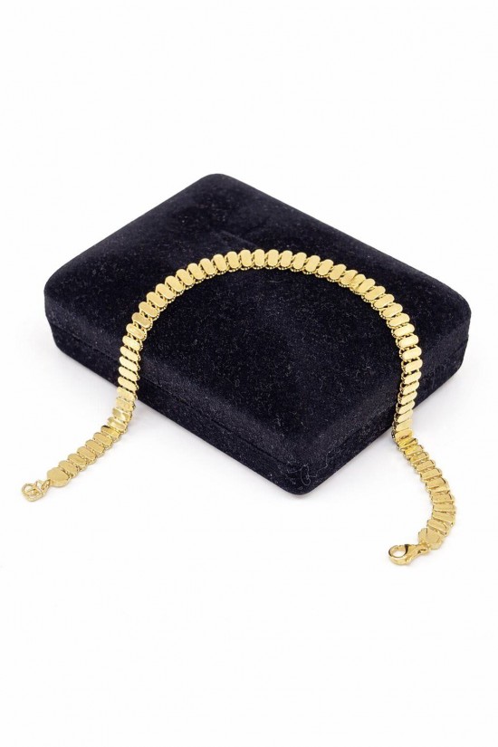 14 Ayar Altın İtalyan Model Bileklik - KB0393