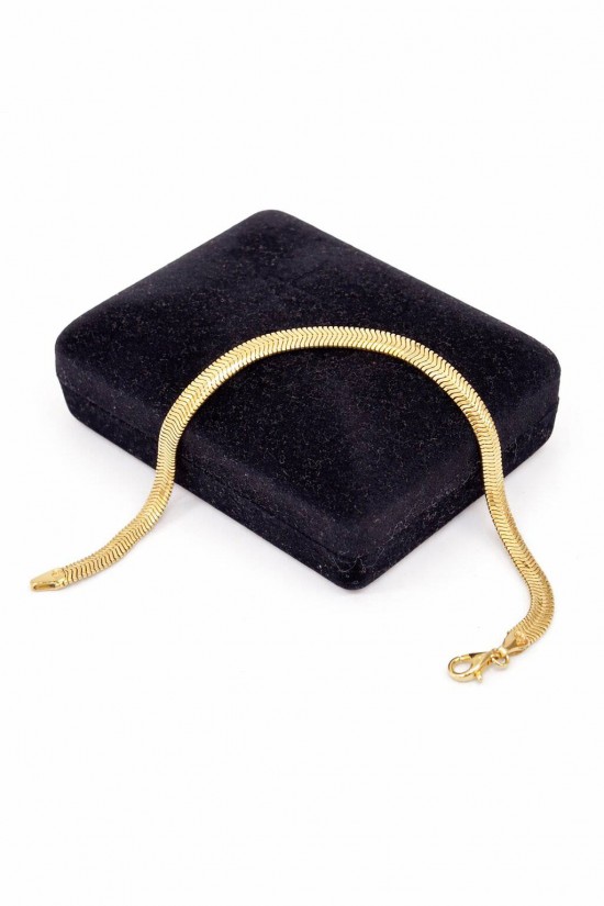 14 Ayar Altın Balık Sırtı Bileklik - KB0394