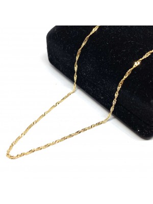 50 Cm İnce Singapur Altın Kolye - AK0260