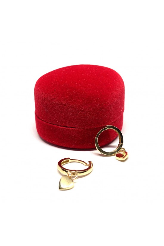 Altın Halka Küpe 14 Ayar - TK0385