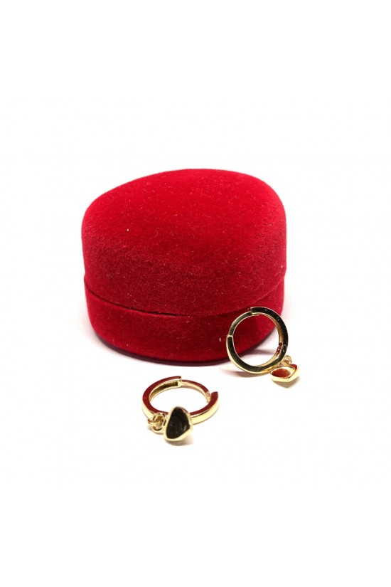 Altın Halka Küpe 14 Ayar - TK0386