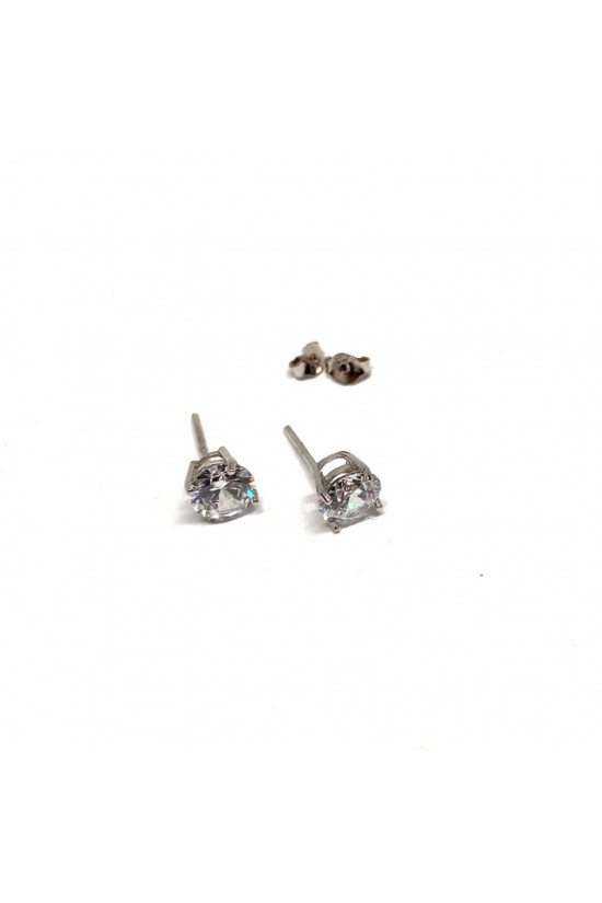 Altın 14 Ayar Tektaş Küpe - TK0063 Altın 14 Ayar Tektaş Küpe - TK0063