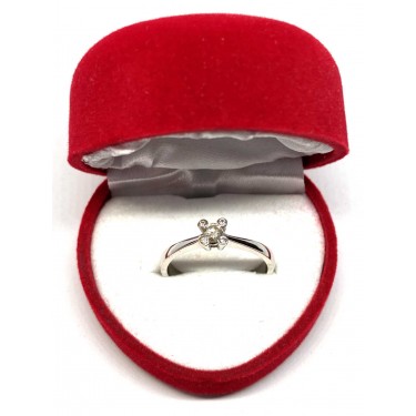 0,16 Karat Tektaş Pırlanta Yüzük - PY0025