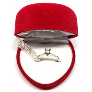 0,15 Karat Tektaş Pırlanta Yüzük - PY0028