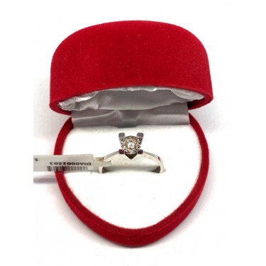 0,15 Karat Tektaş Pırlanta Yüzük - PY0003