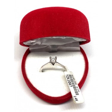 0,35 Karat Tektaş Pırlanta Yüzük - PY0005