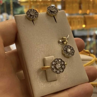 Altın Üçlü Set - KS0029