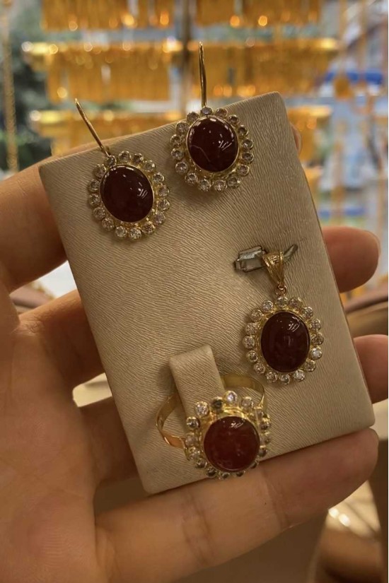 Altın Üçlü Set - KS0029