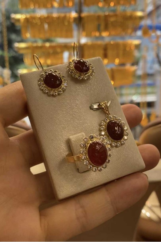 Altın Üçlü Set - KS0029