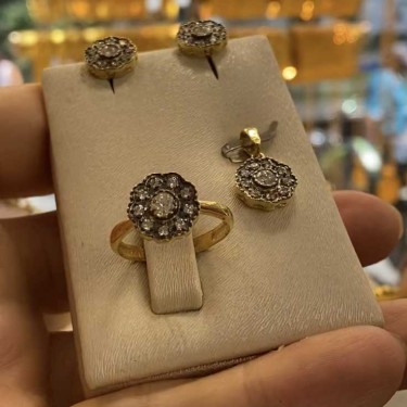 Altın Üçlü Set - KS0030