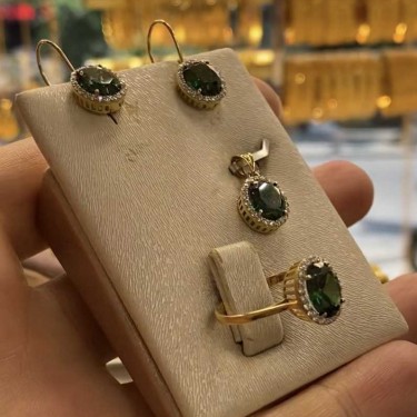 Altın Üçlü Set - KS0032