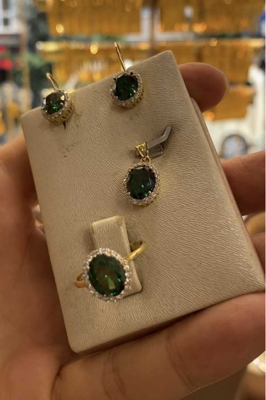 Altın Üçlü Set - KS0032