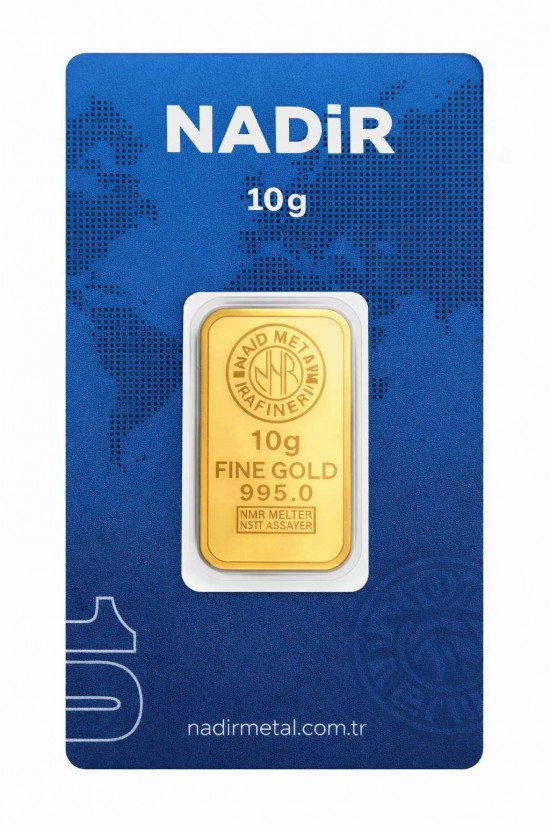 24 Ayar 10 Gr Gram Altın - ZY0003