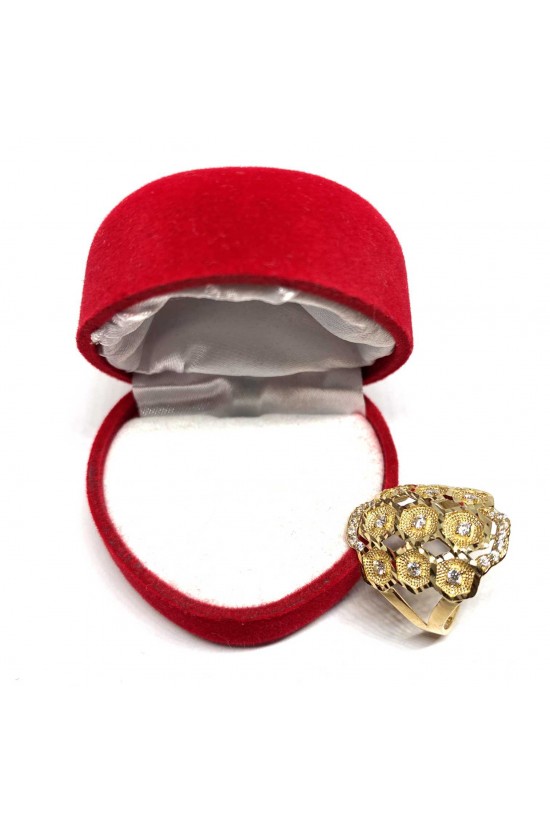 Tektaş Beştaş Elit Baget Altın Yüzükler - KY0481