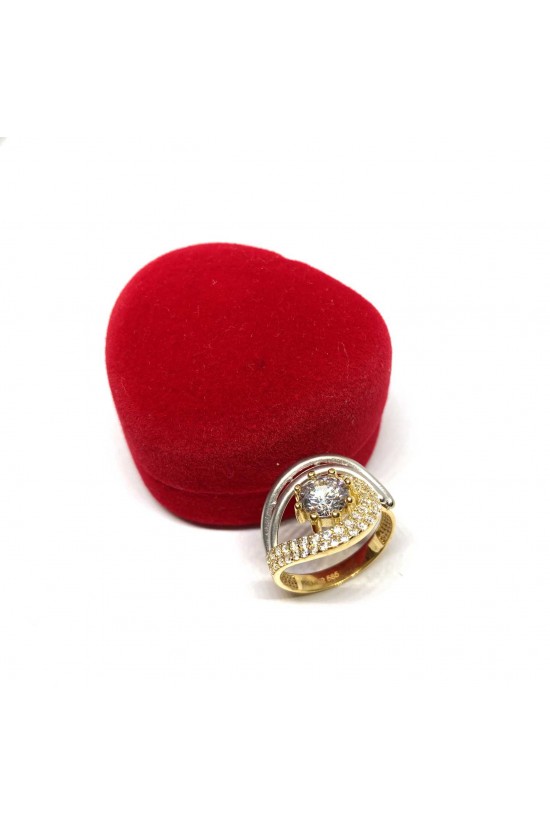 Tektaş Beştaş Elit Baget Altın Yüzükler - KY0546