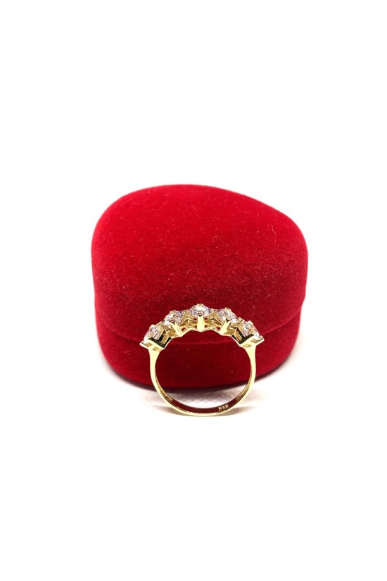 Tektaş Beştaş Elit Baget Altın Yüzükler - KY0604