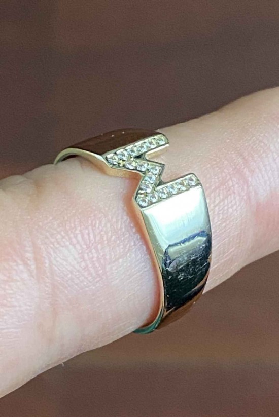 Tektaş Beştaş Elit Baget Altın Yüzükler - KY0611