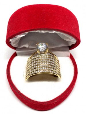 Tektaş Beştaş Elit Baget Altın Yüzükler - KY0634