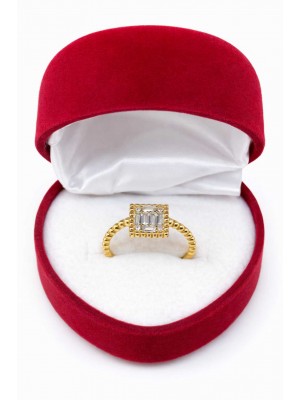 14 Ayar Minimal Baget Yüzük - KY0689