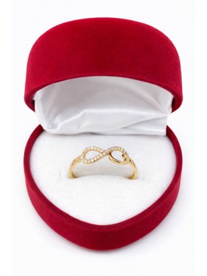 14 Ayar Taşlı Sonsozluk Yüzük - KY0692