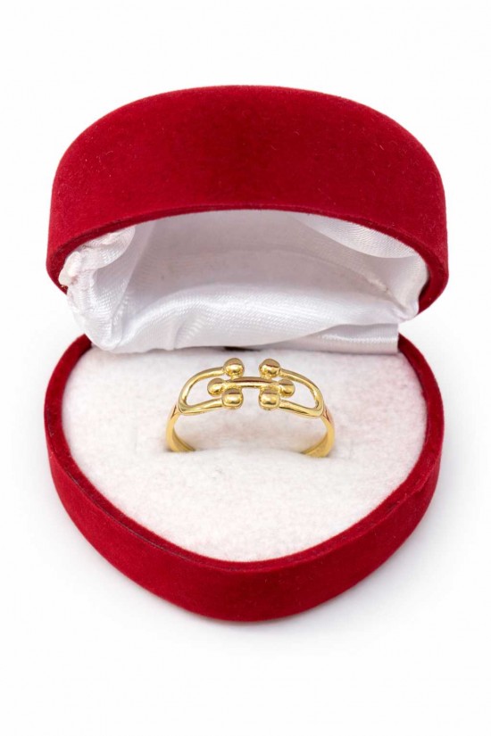 14 Ayar Tifany Model Minimal Yüzük - KY0706