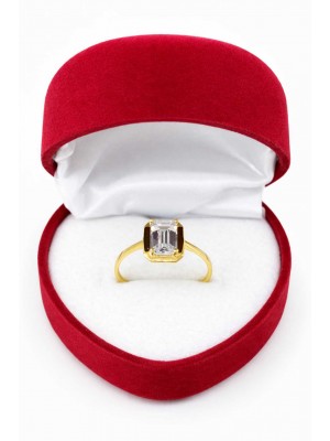 14 Ayar Minimal Baget Yüzük - KY0714