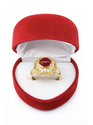 Renkli Taşlı Tektaş Beştaş Elit Baget Altın Yüzükler - KY0328