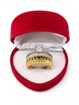 Tektaş Beştaş Elit Baget Altın Yüzükler - KY0170