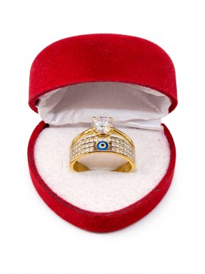 Tektaş Beştaş Elit Baget Altın Yüzükler - KY0157