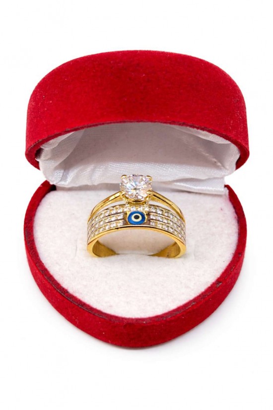 Tektaş Beştaş Elit Baget Altın Yüzükler - KY0157