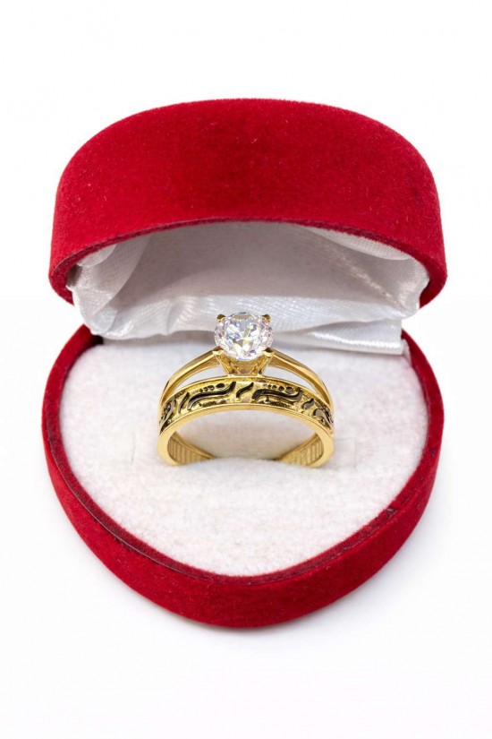 Tektaş Beştaş Elit Baget Altın Yüzükler - KY0169