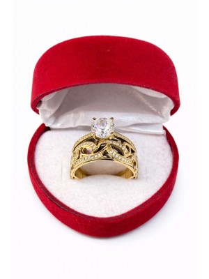 Tektaş Beştaş Elit Baget Altın Yüzükler - KY0167