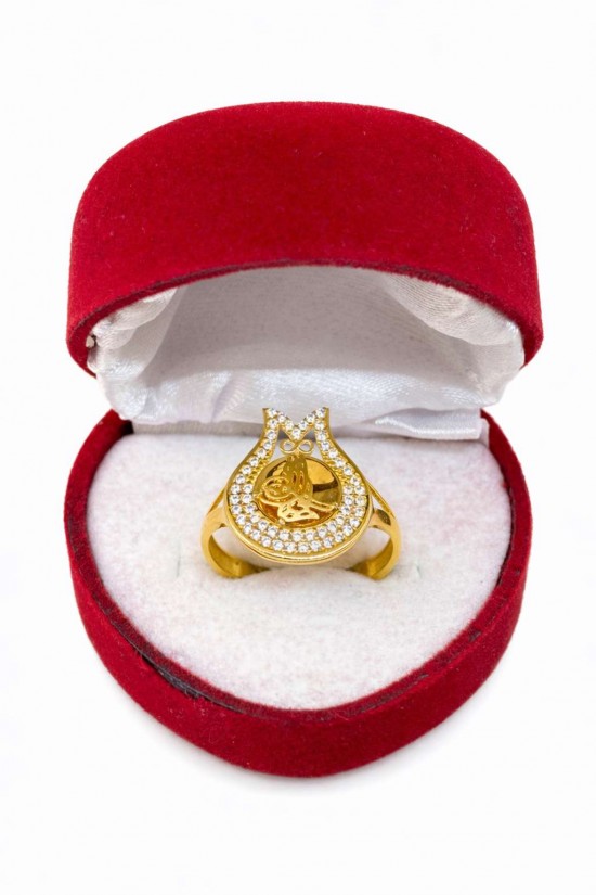 Tektaş Beştaş Elit Baget Altın Yüzükler - KY0092