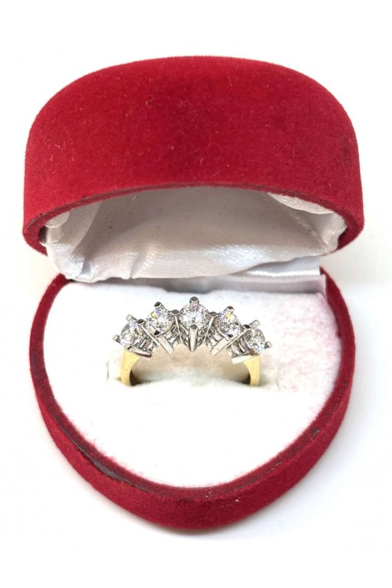 Tektaş Beştaş Elit Baget Altın Yüzükler - KY0388