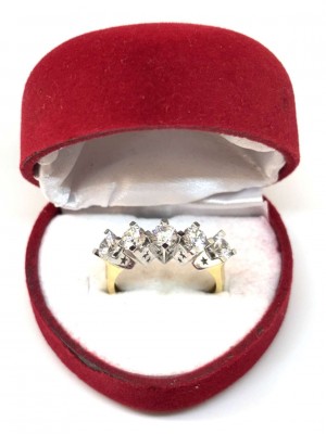 Tektaş Beştaş Elit Baget Altın Yüzükler - KY0392